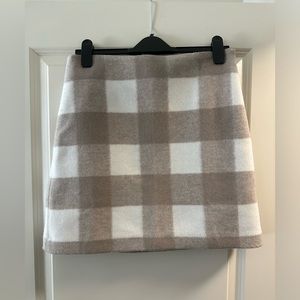 NWT Loft Skirt Plaid